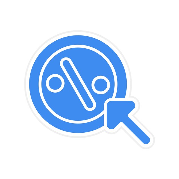Imagen vectorial de icono Ctr Puede utilizarse para el marketing en Internet
