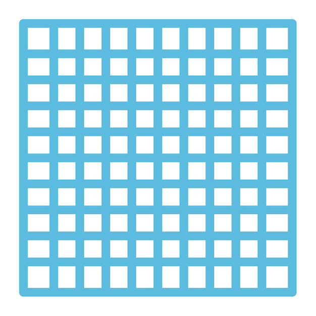 Imagen vectorial de icono de cuadrícula Se puede utilizar para la arqueología