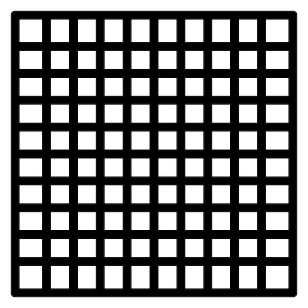 Imagen vectorial de icono de cuadrícula Se puede utilizar para la arqueología