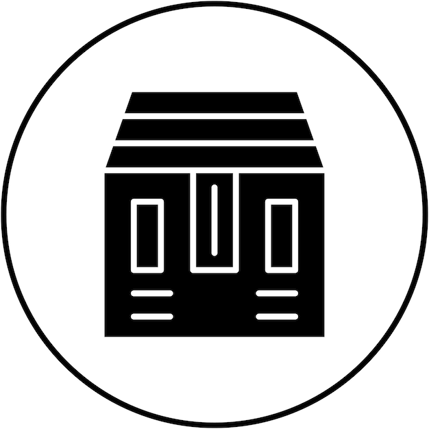 Imagen vectorial del icono del cuadro Se puede utilizar para el inicio de la empresa