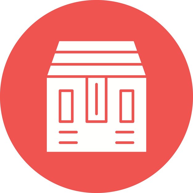 Imagen vectorial del icono del cuadro Se puede utilizar para el inicio de la empresa
