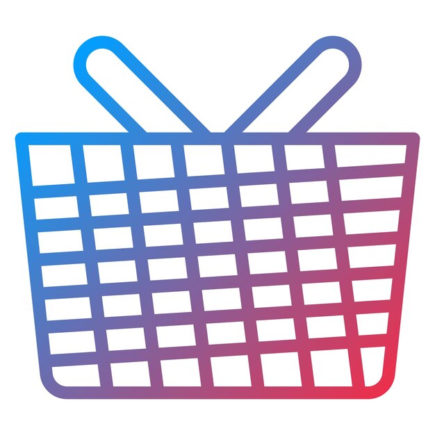 Imagen vectorial del icono del cubo Se puede utilizar para la lavandería