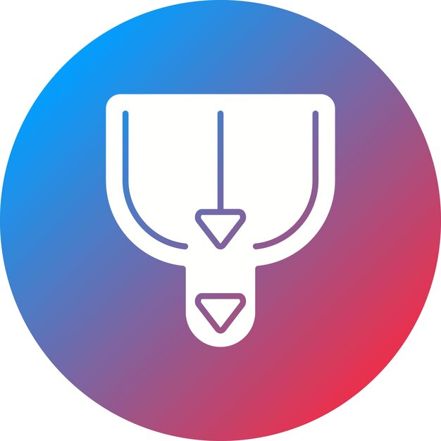 Imagen vectorial del icono de cuello de botella Se puede usar para Factory