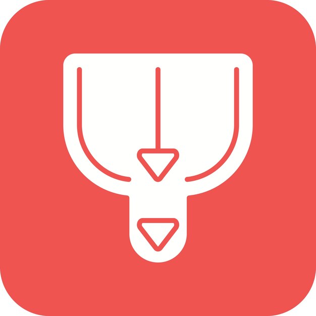 Imagen vectorial del icono de cuello de botella Se puede usar para Factory