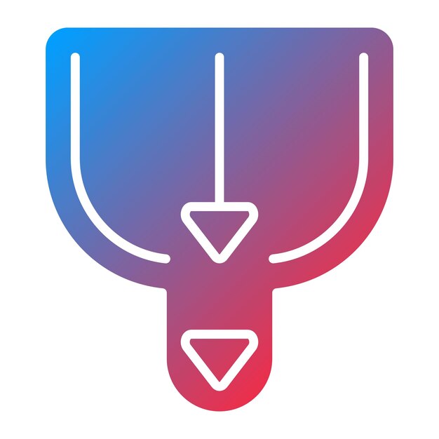 Imagen vectorial del icono de cuello de botella Se puede usar para Factory