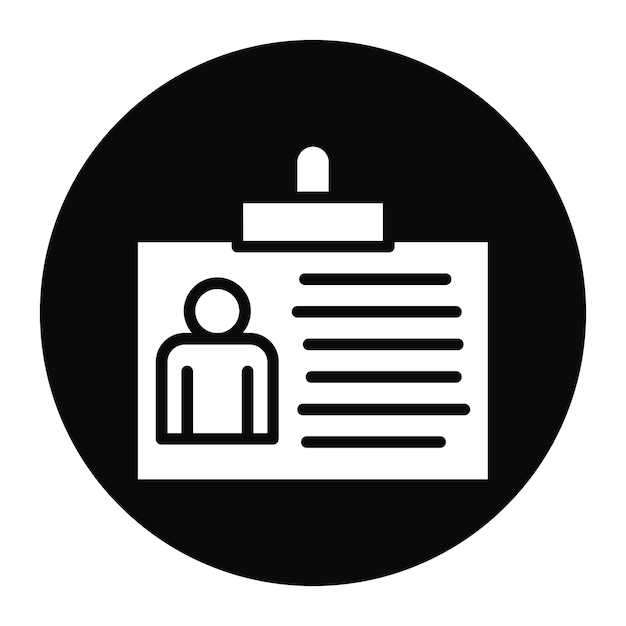 Imagen vectorial del icono de la cuenta Se puede utilizar para la tienda web