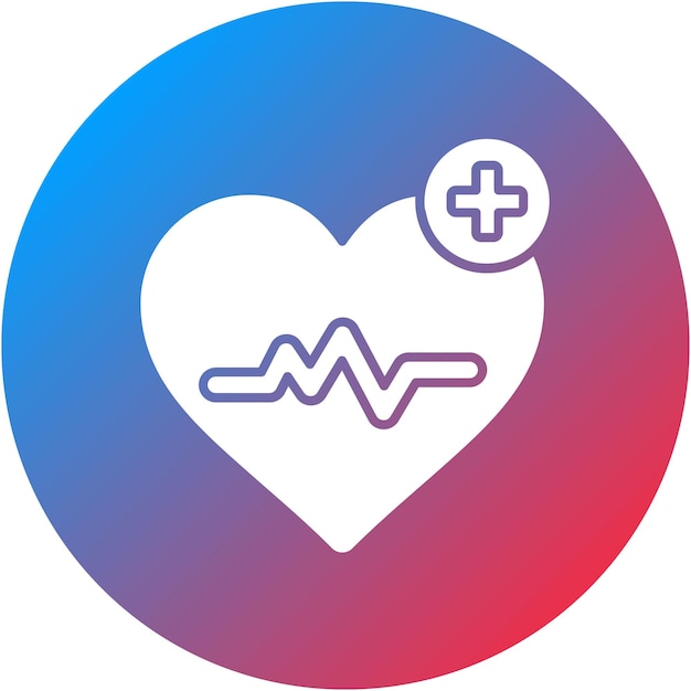Imagen vectorial del icono de cuidados paliativos Se puede utilizar para la quimioterapia