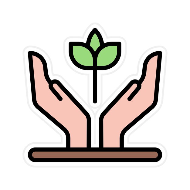 Imagen vectorial del icono de cultivo Puede utilizarse para la agricultura
