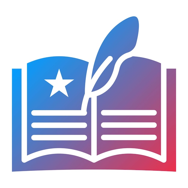 Imagen vectorial de icono de cultura Se puede utilizar para la literatura