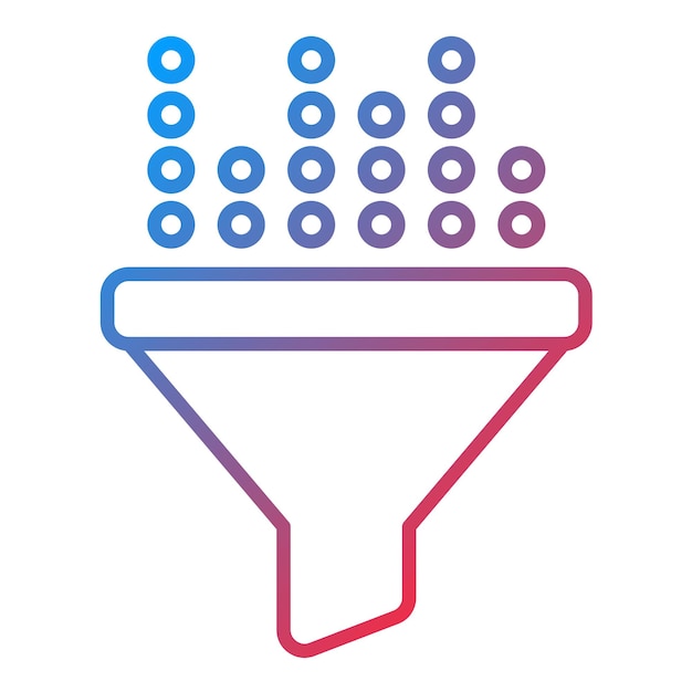 Imagen vectorial de icono de curado de contenido Se puede utilizar para la Agencia de Medios