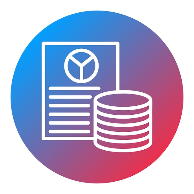 La imagen vectorial del icono de datos se puede utilizar para la gestión de crisis