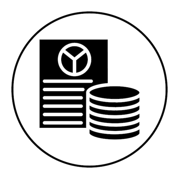 La imagen vectorial del icono de datos se puede utilizar para la gestión de crisis