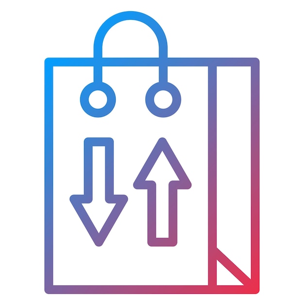 Imagen vectorial del icono de la decisión de compra Se puede utilizar para el merchandising