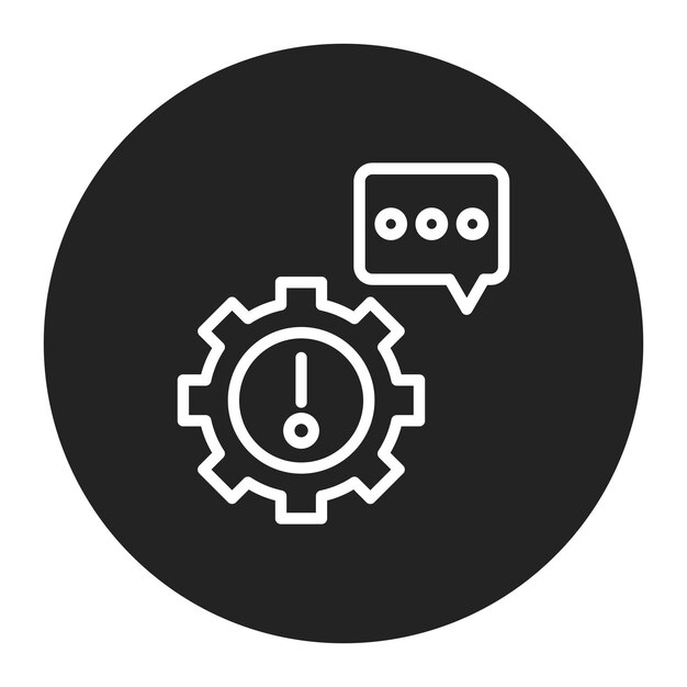 Imagen vectorial del icono de defecto Se puede utilizar para pruebas de software