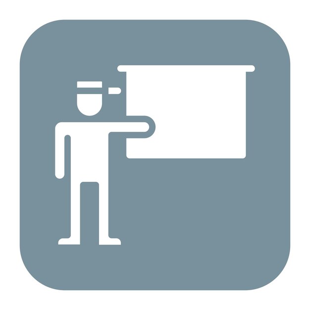 Imagen vectorial de icono de demostración Se puede usar para protestar y desobediencia civil