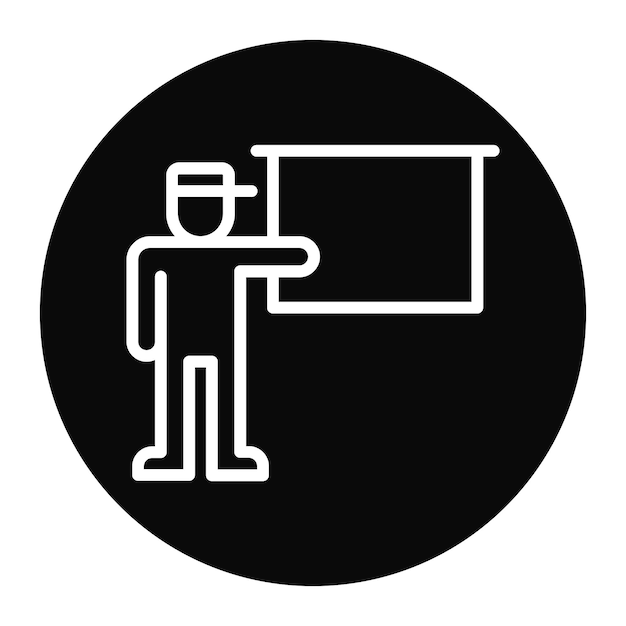 Imagen vectorial de icono de demostración Se puede usar para protestar y desobediencia civil