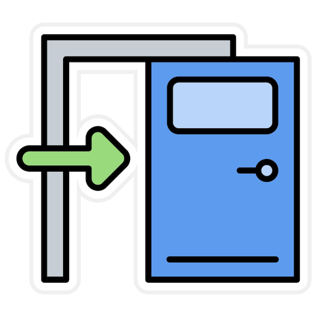 Imagen vectorial del icono de derecho de acceso Puede utilizarse para el RGPD