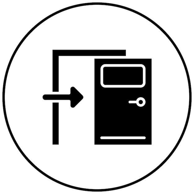 Imagen vectorial del icono de derecho de acceso Puede utilizarse para el RGPD