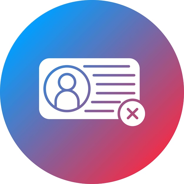 Imagen vectorial del icono del derecho al olvido Puede utilizarse para el RGPD