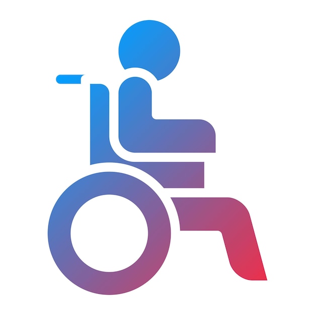 Imagen vectorial de icono desactivada Puede usarse para personas sin hogar