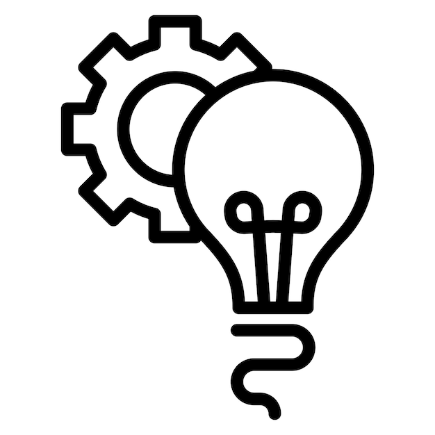 Imagen vectorial del icono de desarrollo del producto Se puede utilizar para la encuesta