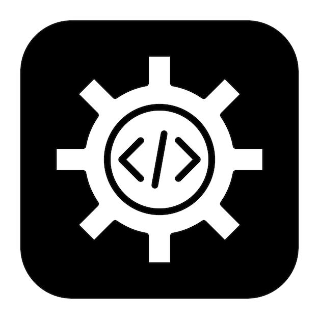 Imagen vectorial del icono de desarrollo Se puede utilizar para el liderazgo de pensamiento