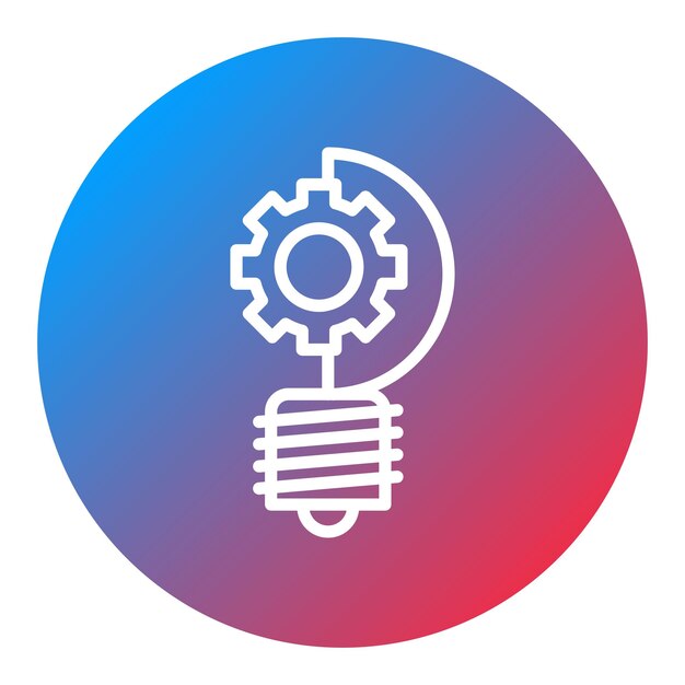 Imagen vectorial de icono de desarrollo Se puede utilizar para robótica
