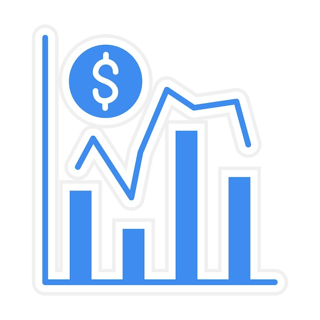 Imagen vectorial del icono de descuento Se puede utilizar para Finanzas y Dinero