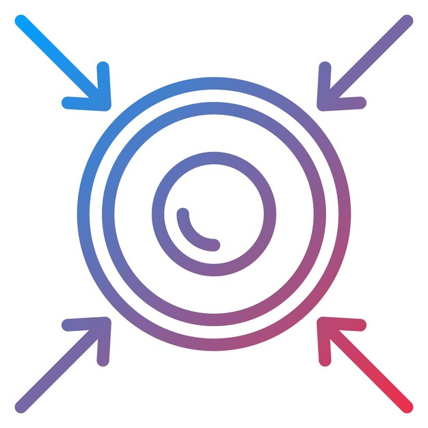 Imagen vectorial del icono de desequilibrio de poder Se puede usar para la intimidación en la sociedad