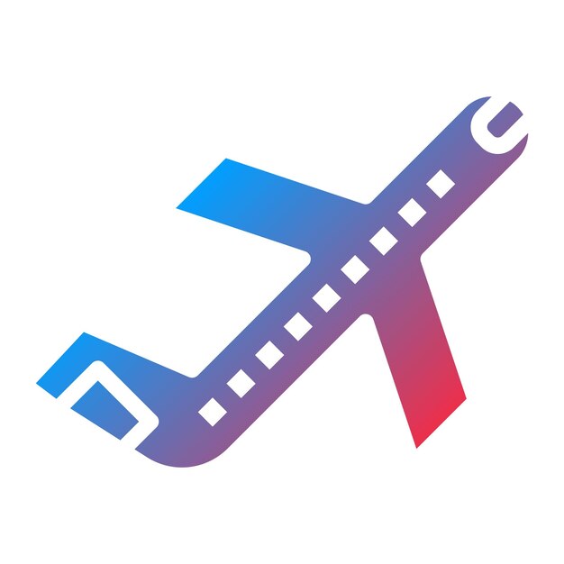 Imagen vectorial del icono de despegue Se puede utilizar para la aerolínea
