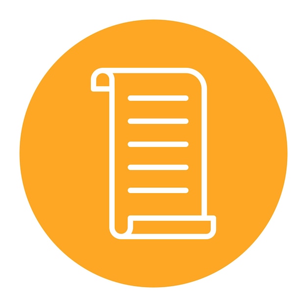 Imagen vectorial de icono de desplazamiento abierta Puede utilizarse para el servicio postal