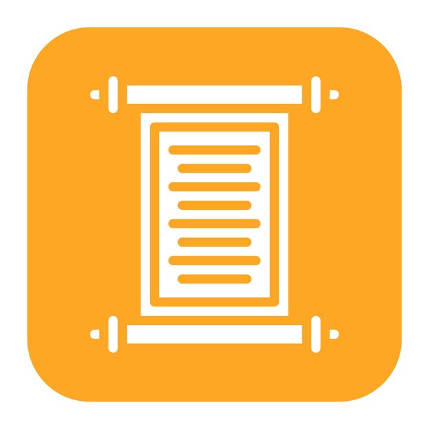 Imagen vectorial de icono de desplazamiento Se puede usar para el Año Nuevo Islámico