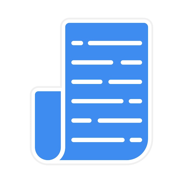 Imagen vectorial de icono de desplazamiento Se puede usar para documentos y archivos