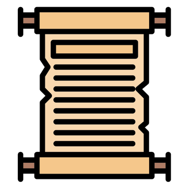 Imagen vectorial de icono de desplazamiento Se puede usar para Fairytale