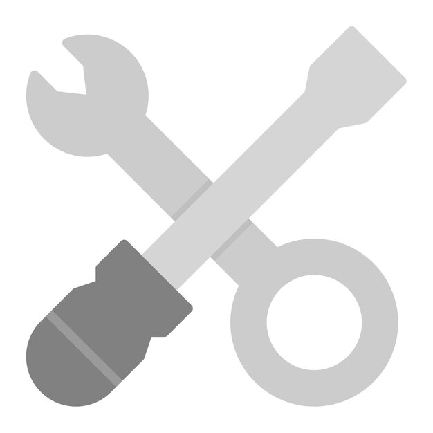 Imagen vectorial del icono del destornillador Se puede usar para el Día del Padre