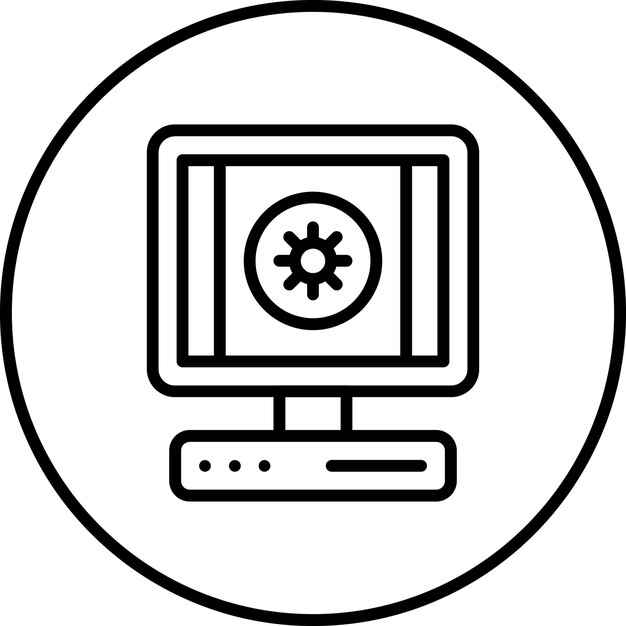 Imagen vectorial del icono de detección de infecciones Se puede utilizar para enfermedades infecciosas