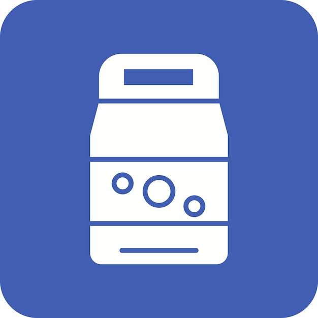 Imagen vectorial del icono del detergente Se puede utilizar para la rutina de higiene