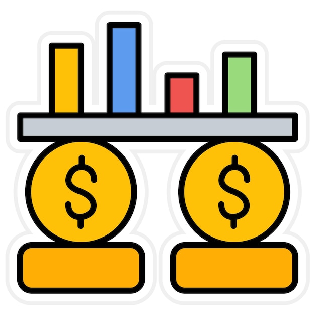 Imagen vectorial del icono de devolución Puede utilizarse para la contabilidad