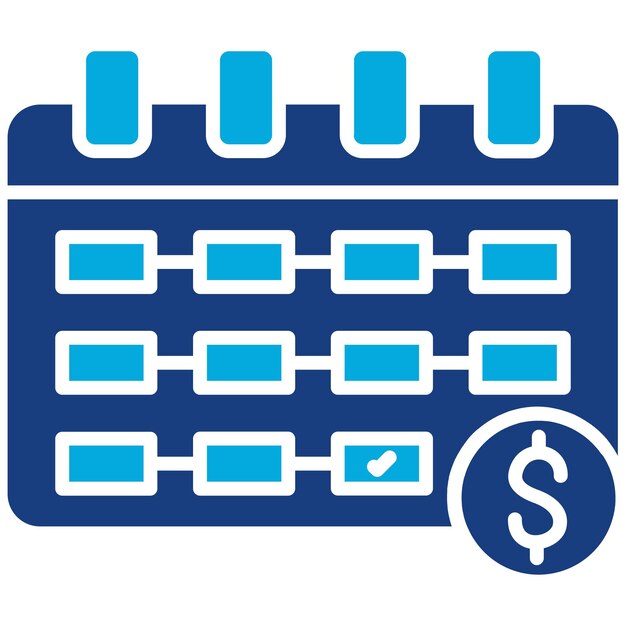 Imagen vectorial del icono del día de pago Se puede utilizar para los servicios de dinero en línea