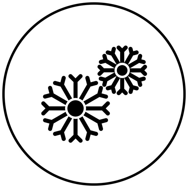 Imagen vectorial del icono del diente de león Se puede usar para jardinería