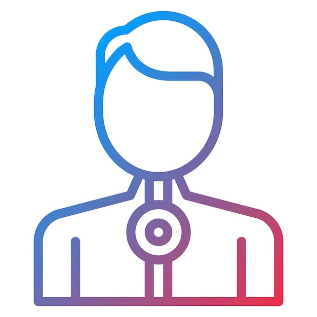Imagen vectorial del icono de dificultad para tragar Puede utilizarse para los síntomas de alergia
