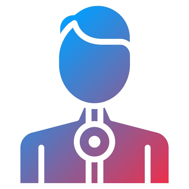 Imagen vectorial del icono de dificultad para tragar Puede utilizarse para los síntomas de alergia