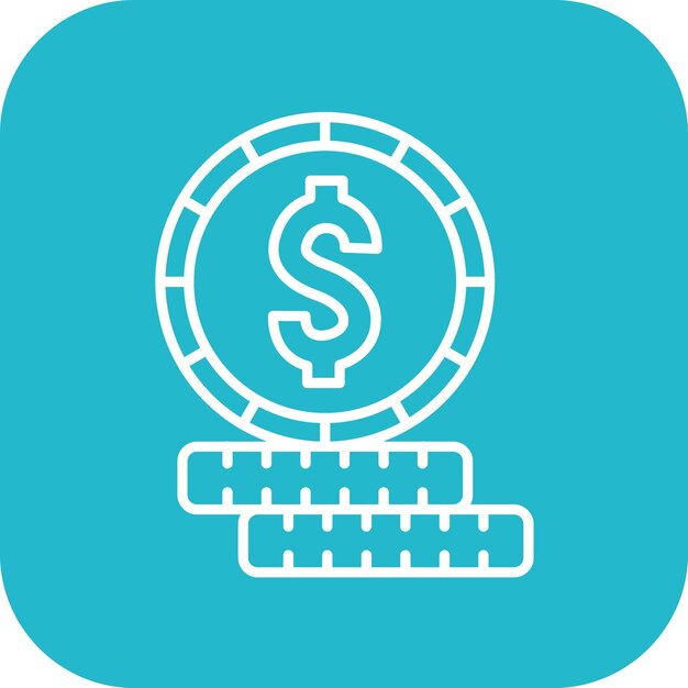 La imagen vectorial del icono del dinero se puede utilizar para Fintech
