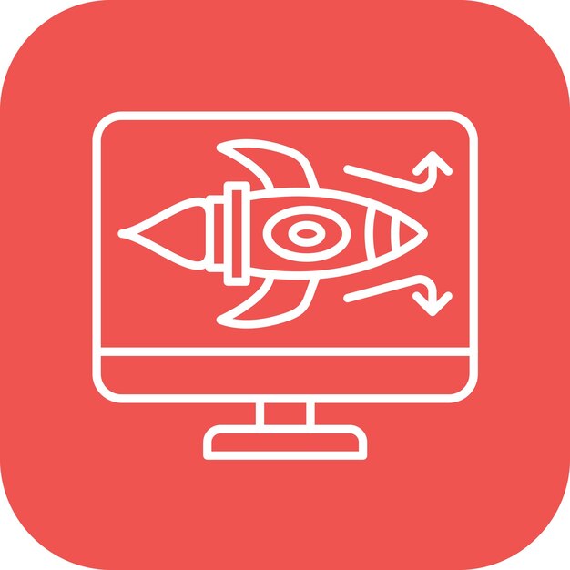 Imagen vectorial del ícono de dirección Puede utilizarse para el arranque