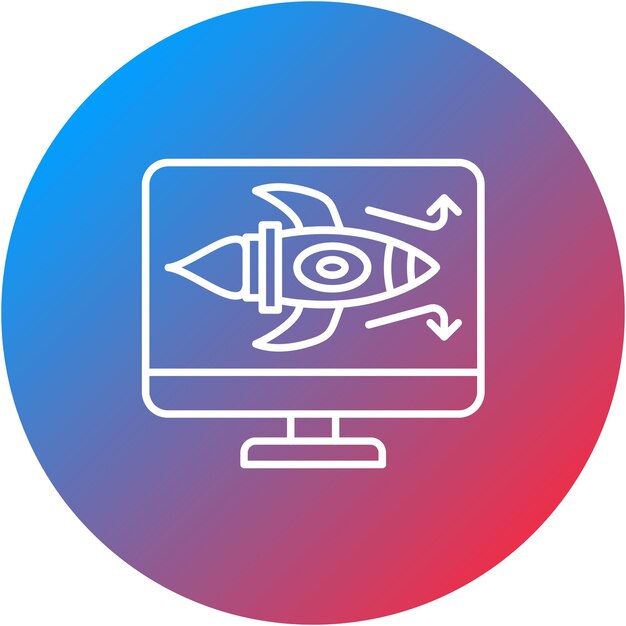 Imagen vectorial del ícono de dirección Puede utilizarse para el arranque