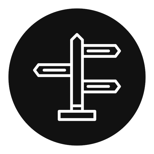 La imagen vectorial del icono de las direcciones se puede utilizar para Contacta con nosotros