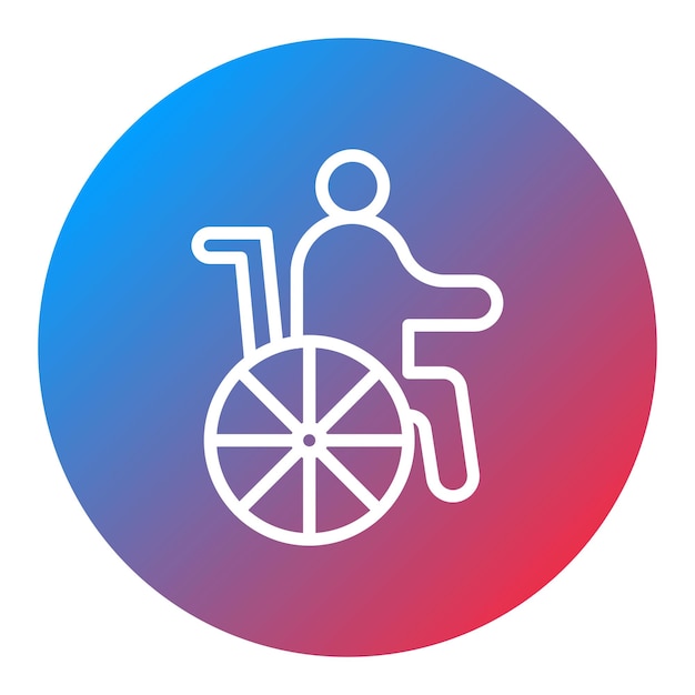 Imagen vectorial de icono de discapacidad de burla Se puede usar para la intimidación en la sociedad