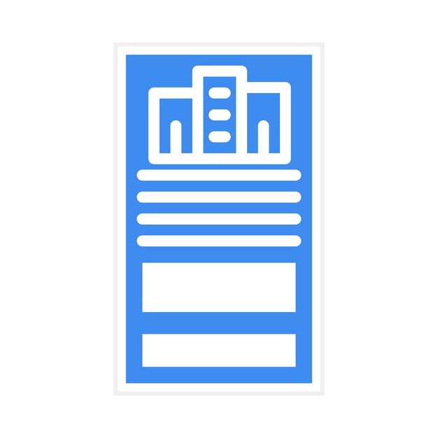 Imagen vectorial del icono de la disciplina de la empresa Se puede utilizar para la gestión del personal