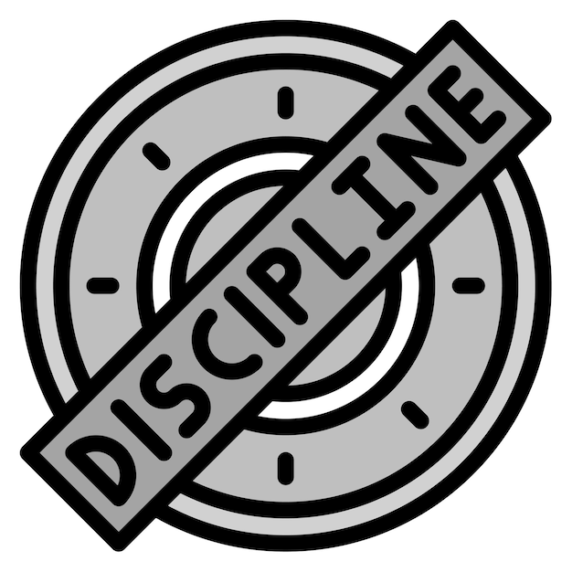 Imagen vectorial del icono de la disciplina Se puede utilizar para la adopción de niños