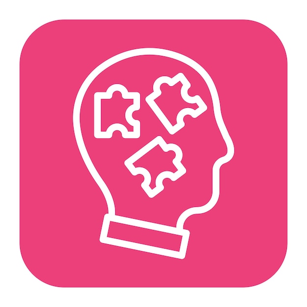 Imagen vectorial del icono de la disciplina Se puede utilizar para estilos de vida